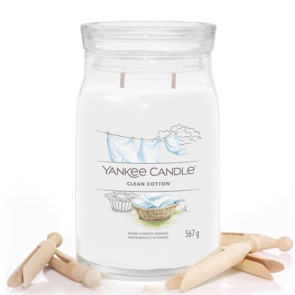 Yankee Candle Clean Cotton Grande Jarre